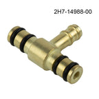 Carburetor Brass Fuel Tee for FJ600 XS750 XS1100 (1976–1983) 2H7-14988-00