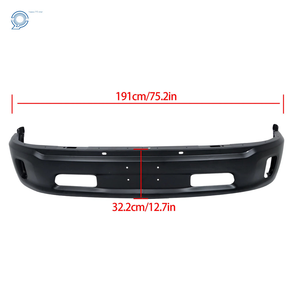Steel Front Bumper with Fog Light Holes for RAM 1500 (2013–2023)