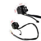 Handlebar Control Switches + Wiring Harness for Harley Sportster Dyna (1996–2012)