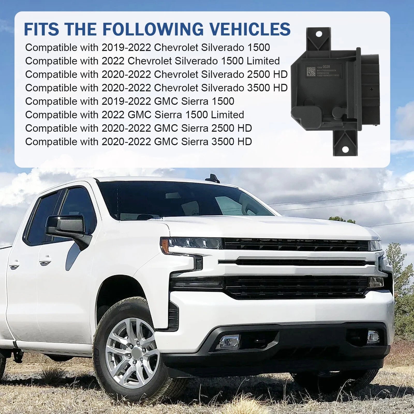 Fuel Pump Control Module for Chevy Silverado (2019-2021)