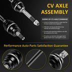 CV Axle Assembly for Kawasaki Mule 610 (2005–2021)