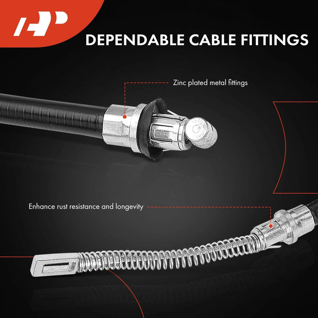 Rear Left Parking Brake Cable for Pontiac Firebird, Chevy Camaro