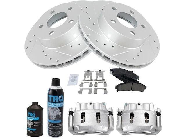 Front Brake Pad Rotor Caliper Set for Mazda B4000 (1998–2002) XK829CV