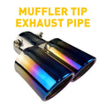 Blue Rear Exhaust Pipe Tail Tip for Car Auto 