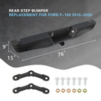 Rear Bumper Assembly with Max Tow for Ford F-150 (2015-2020) Black