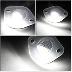 LED License Plate Lights for Ford Mustang (1994–2004) - Clear Lens