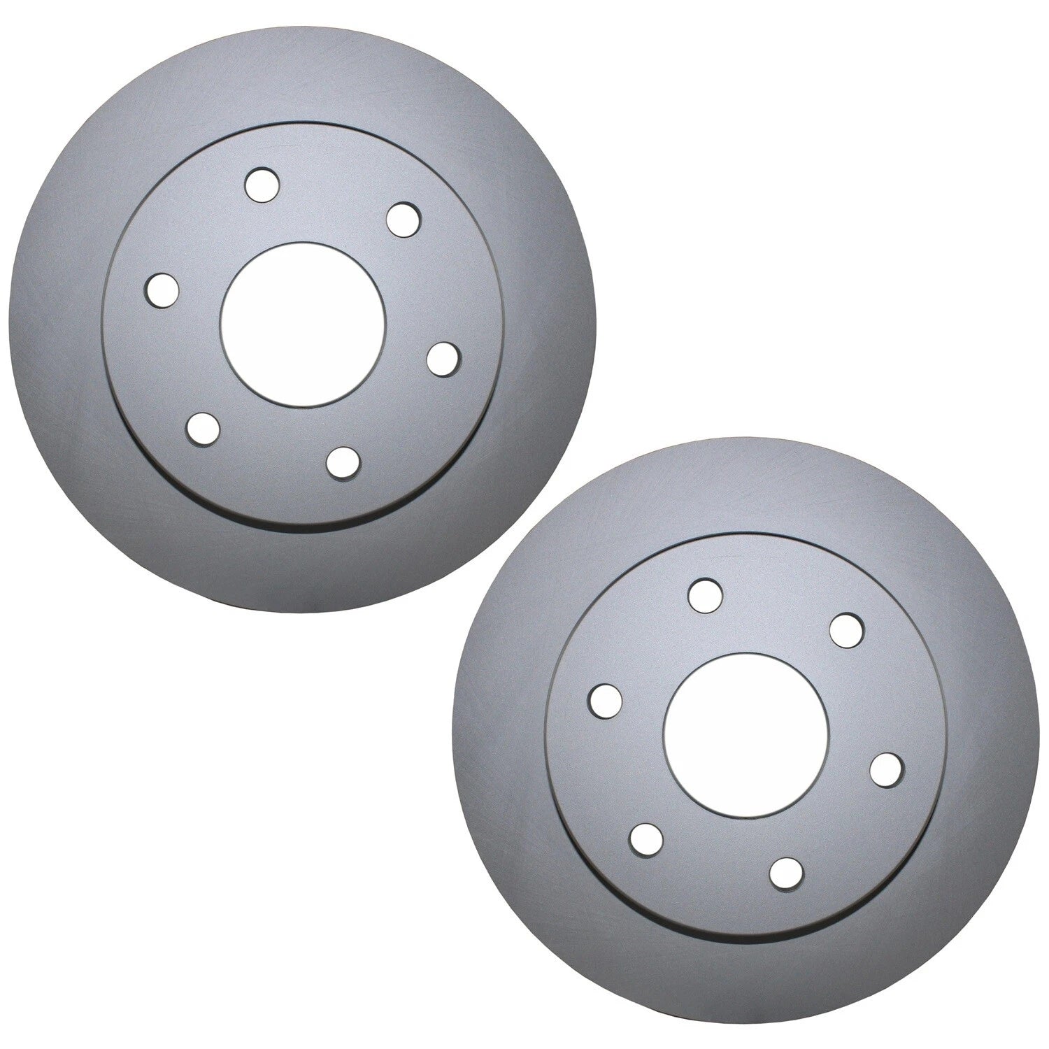 2 Front Coated 305mm Brake Rotors for Cadillac Chevy GMC