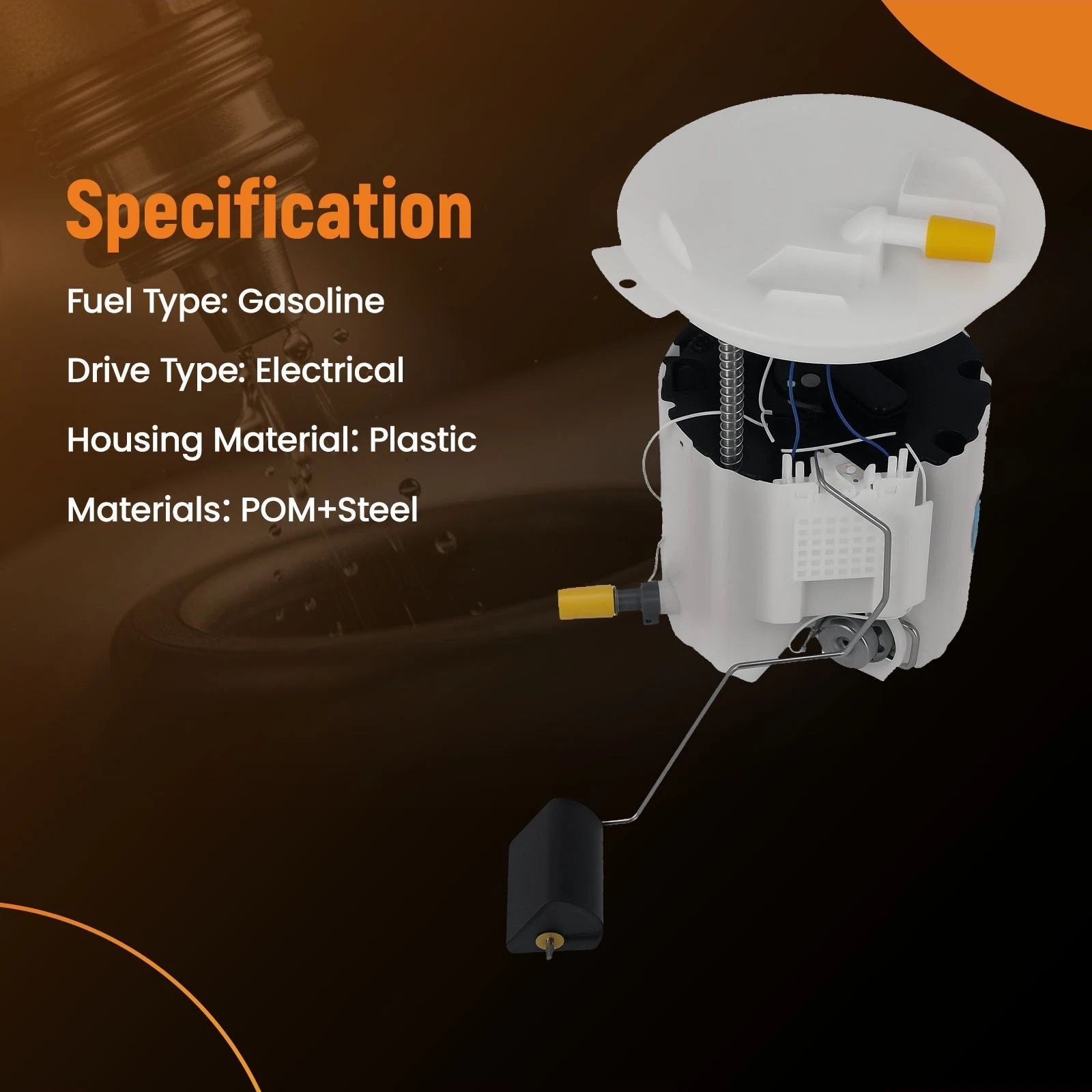 Electric Fuel Pump Module for Chevrolet Camaro V6 (2010-2015)