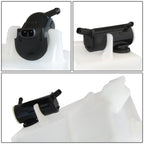 Windshield Washer Fluid Reservoir Tank Bottle w/ Cap + Pump for Sonata (1999–2004)