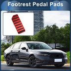 Footrest Pedal Pad Cover for Honda Accord (2018–2023) - Red