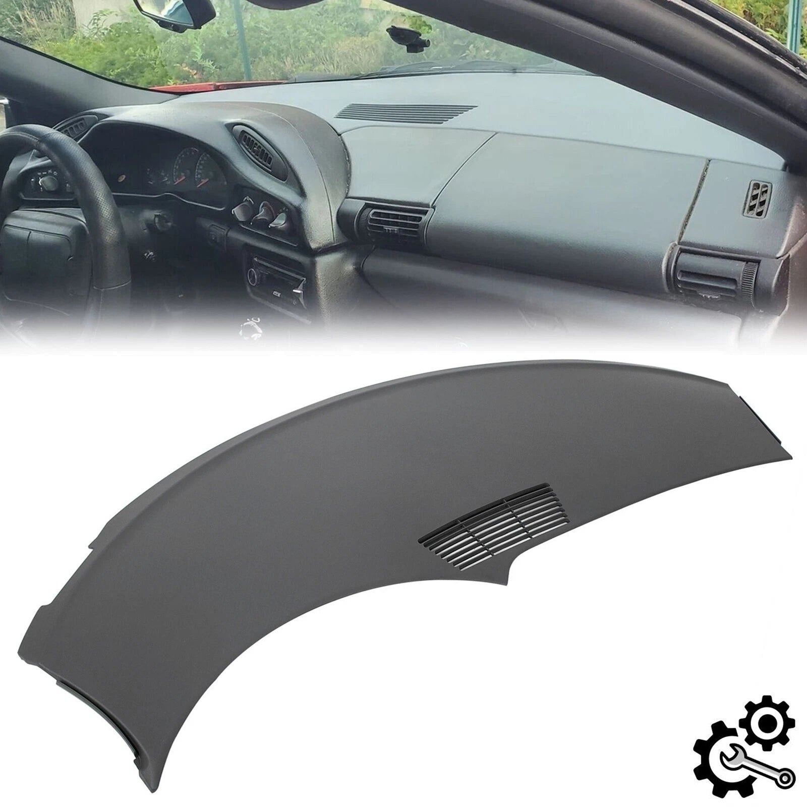Molded Dash Pad for Chevy Camaro (1993–1996) with Defrost Louvers
