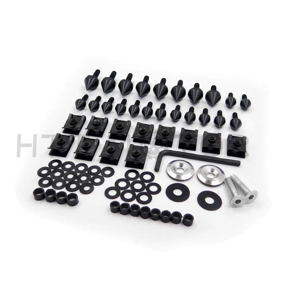 Spike Motor Fairing Bolt Screw Kit for Kawasaki Ninja ZX9R ZX6 ZX6R (1998–2003)