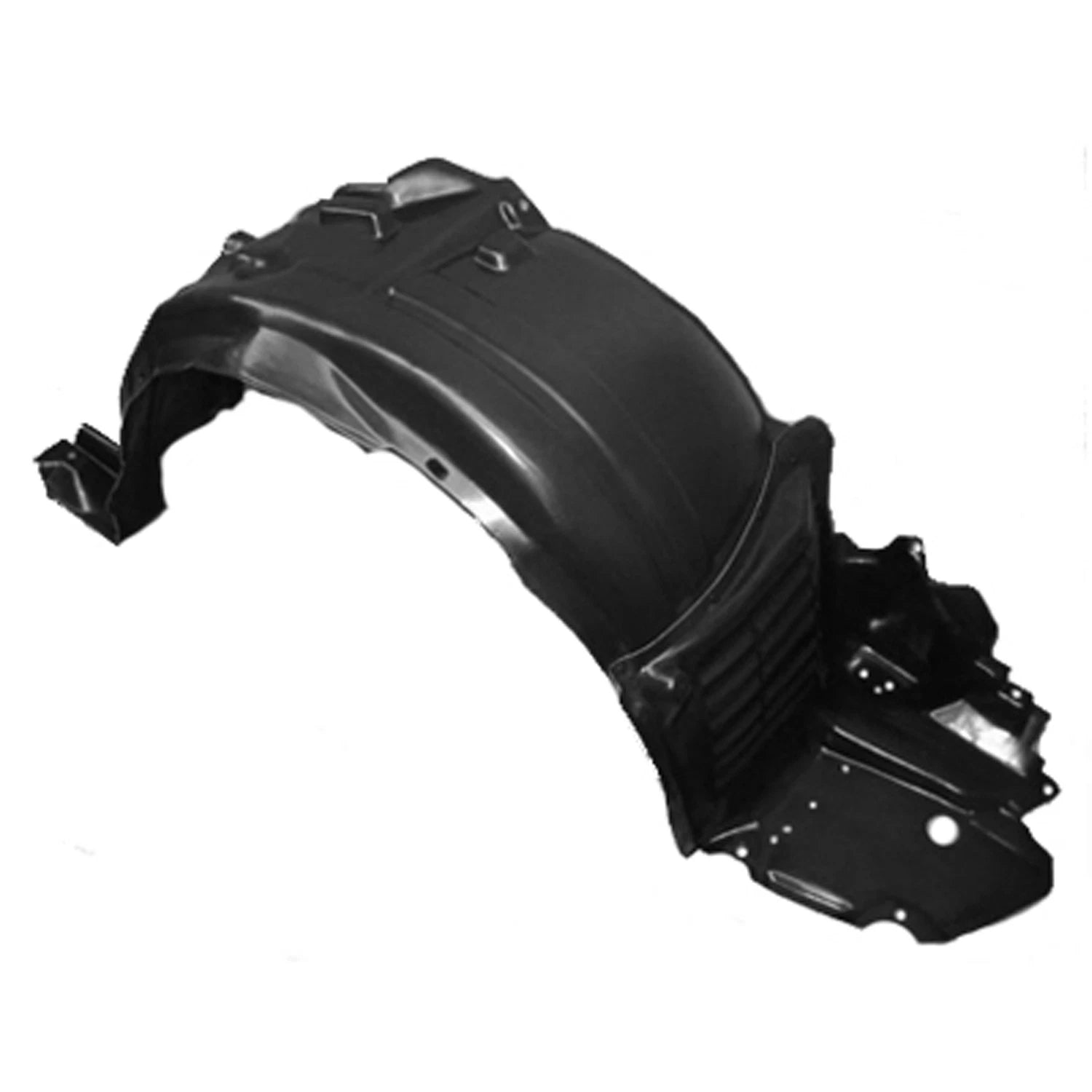 Replacement Polypropylene Inner Front Passenger Side Fender-See Compatible Chart