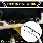 Central Control Panel Trim Cover for Chevy Colorado (2023–2024) Carbon Fiber