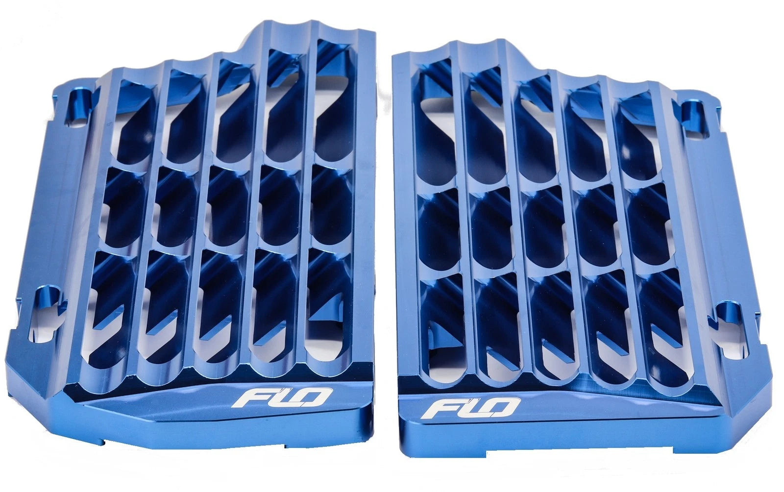 High Flow Radiator Braces for - Blue