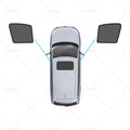 Magnetic Mesh Sun Blind Shade for Subaru Outback (2015–2020)