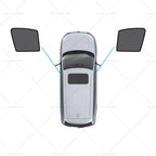 Magnetic Mesh Sun Blind Shade for Subaru Outback (2015–2020)