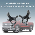 Pair of 3" Lift Spindles for Chevy 1500 2WD (1999–2006) Suspension Kit
