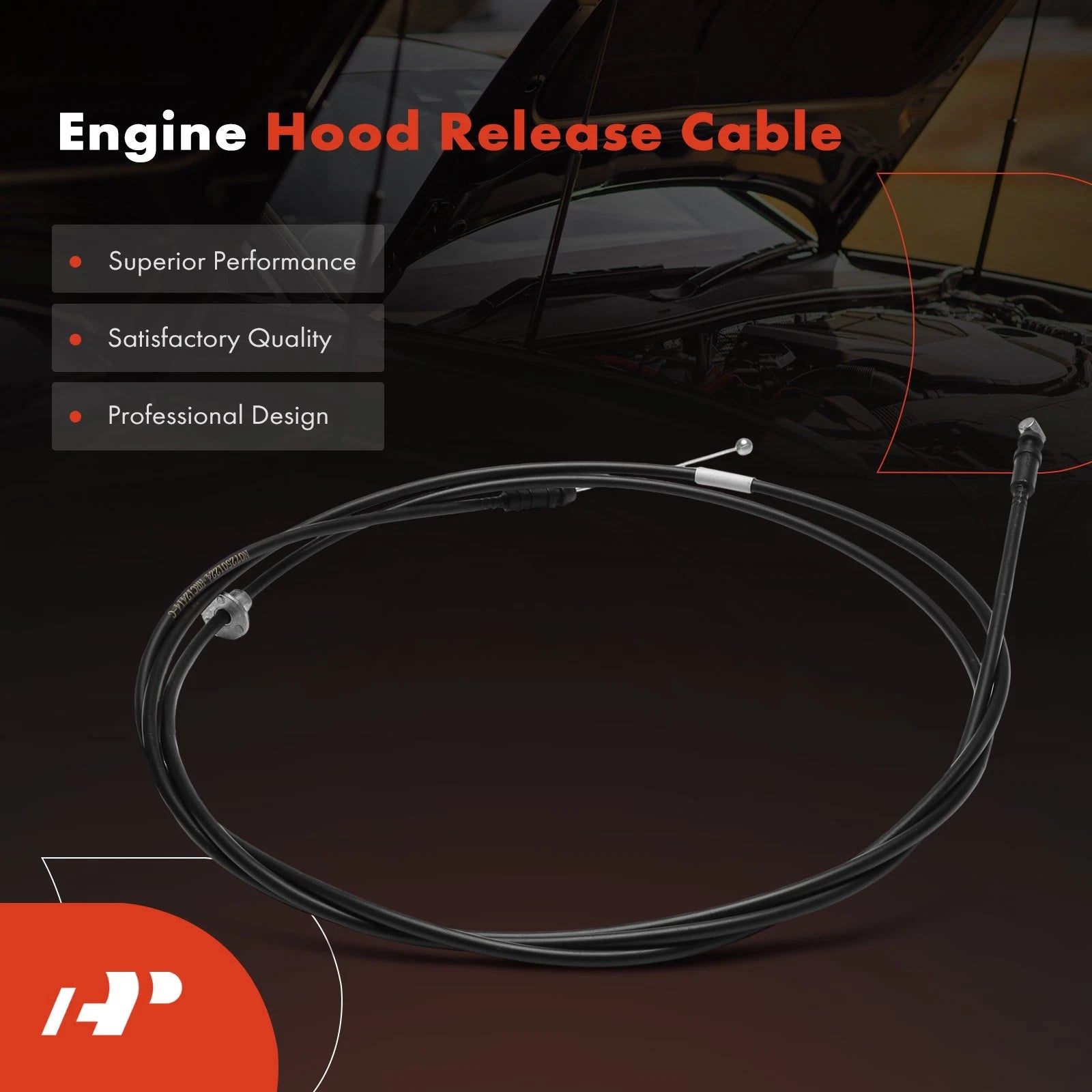 Hood Release Cable for Toyota Highlander (2001–2007)