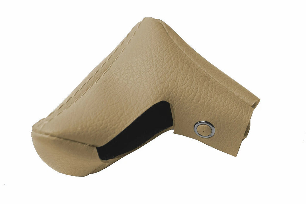 Leather Automatic Shift Gear Knob Cover for BMW E30 (1981–1991) Beige