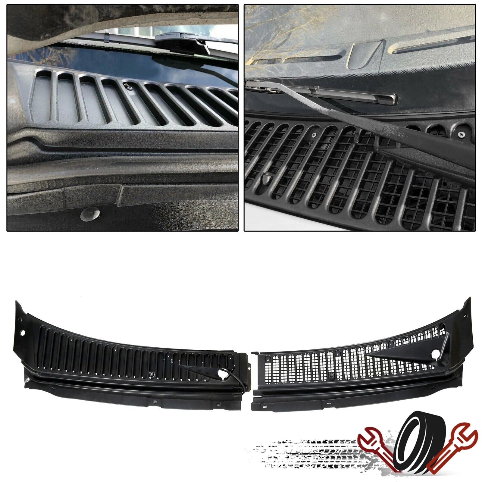 Windshield Wiper Cowl Panel for Ford F-250 F-350 F-450 Excursion (2000–2007)