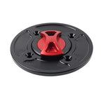 CNC Aluminum Gas Fuel Tank Cap Cover for Ducati Panigale V4/S/R (2018–2021)