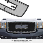Upper Black Mesh Grille Insert for GMC Sierra 2500/3500 (2007-2010)