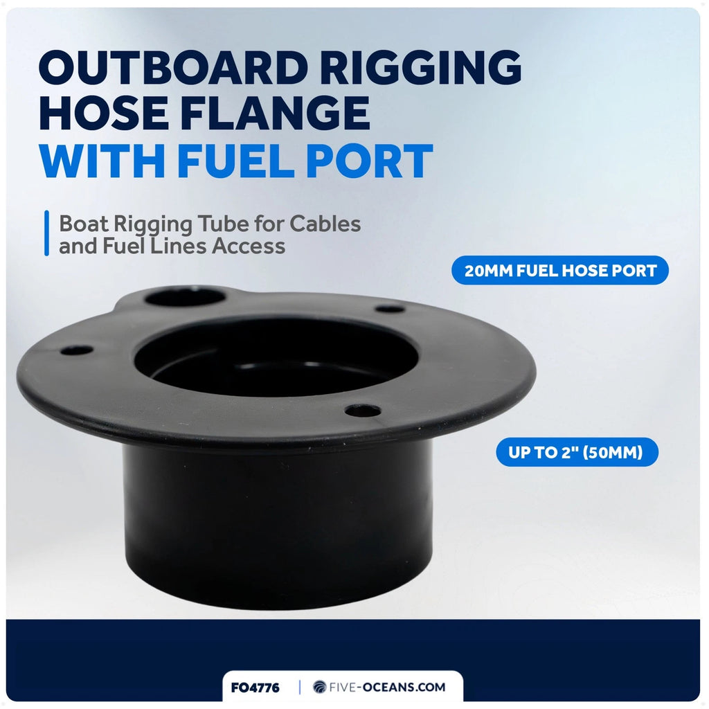 Outboard Rigging Hose Flange with Fuel Port for Five Oceans (FO4776)