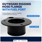 Outboard Rigging Hose Flange with Fuel Port for Five Oceans (FO4776)