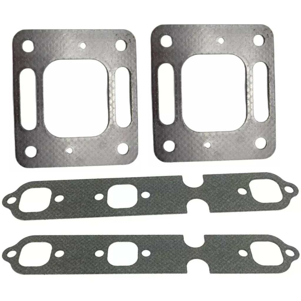 Exhaust Riser Elbow Manifold Gasket Kit for Mercruiser 4.3L V6 (1996–2006) 27-863724, 99757