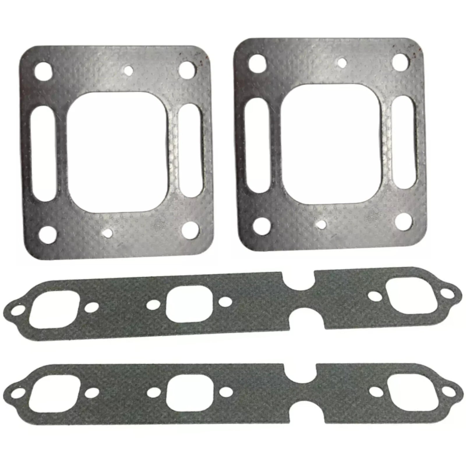 Exhaust Riser Elbow Manifold Gasket Kit for Mercruiser 4.3L V6 (1996–2006) 27-863724, 99757