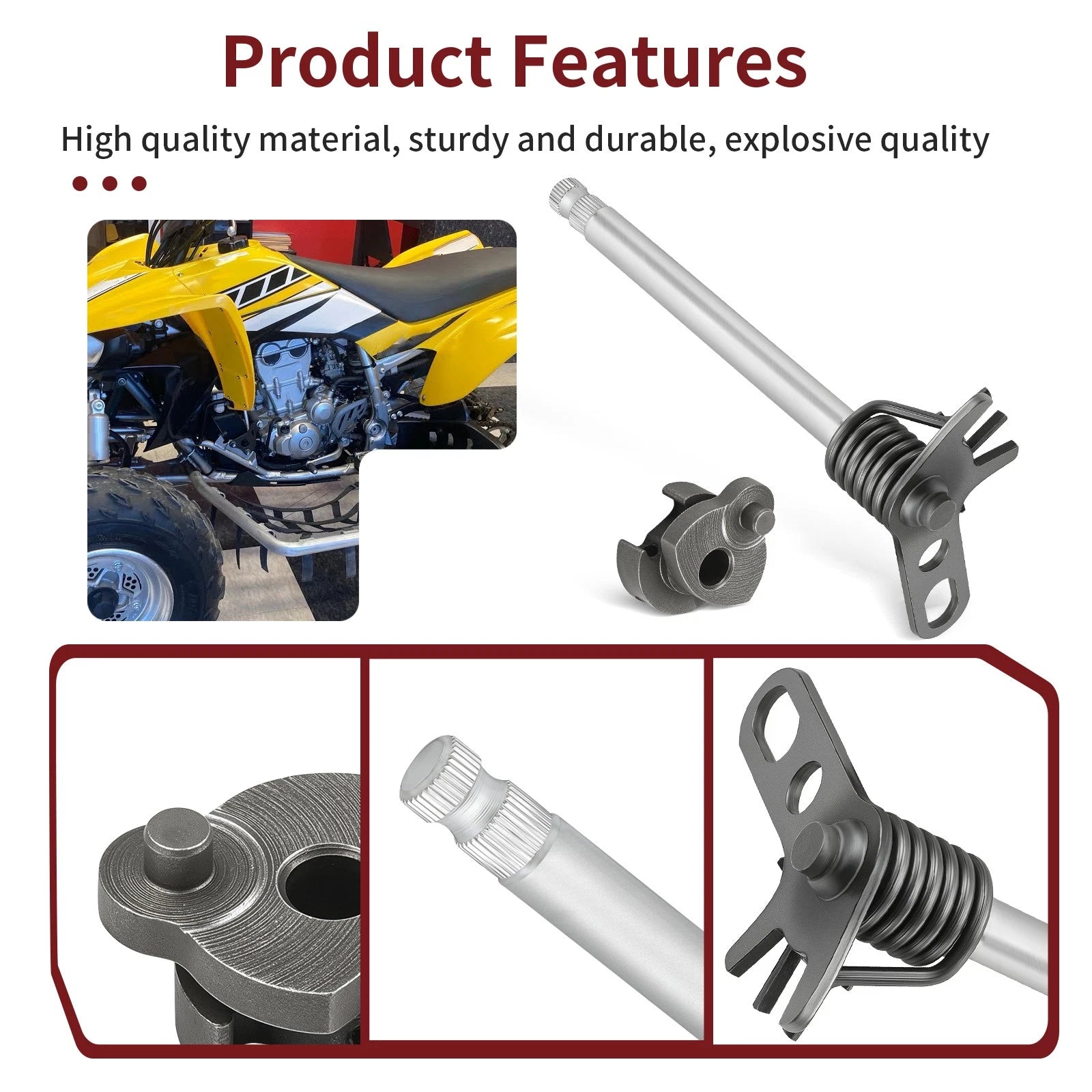 Shift Shaft Spindle Assembly for Yamaha YFZ 450 (2004–2005) 99999-03597-00