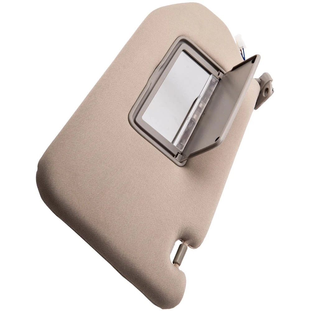 Sun Visor Left Tan for Nissan Pathfinder (2013–2018) & Infiniti QX60 (2014–2017)