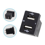 Dual USB Charger + Volt Meter for Toyota Hilux Prado Corolla (12V, 4.2A)