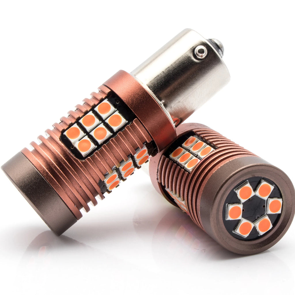 Amber LED Front Turn Signal Bulbs for Toyota (2000-2006)