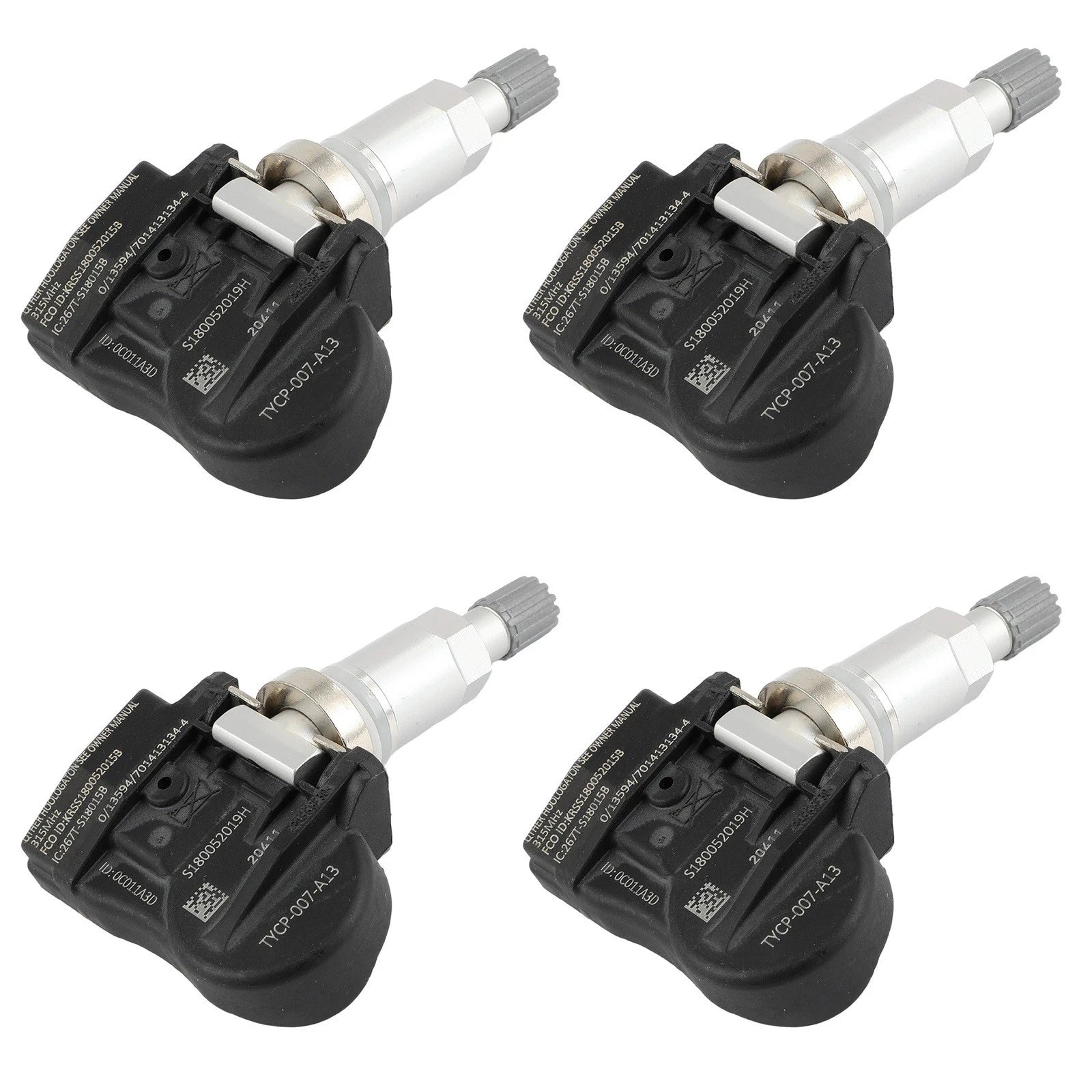 4X Tire Pressure Sensor Monitor TPMS for Mazda 2 3 5 6 CX-7 CX-9 MX-5 (2007–2020) BBM2-37-140