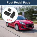 3 Pcs Automatic Foot Accelerator Pedal Covers for Suzuki Swift (No Mark)