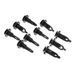 50pc Black Bumper Rivet Retainer Clips for Toyota RAV4