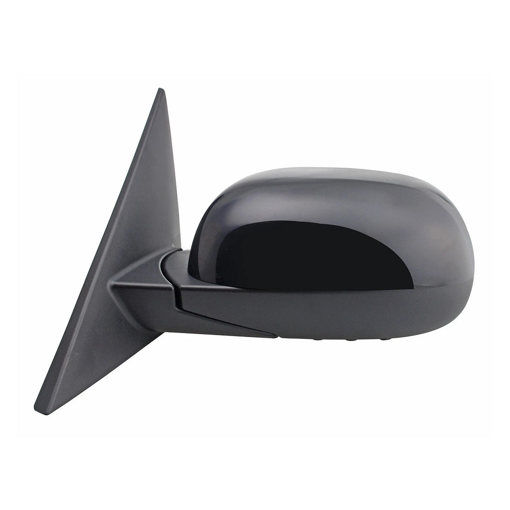 Replacement Ready to Paint Driver Side Power Door Mirror w/o Turn Signal