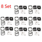 Set of 8 Carburetor Gasket Kit for STIHL HS45 FS55 FS38 BG45 ZAMA RB-100