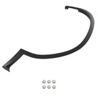 Front Fender Trim Left for BMW X3 X4 (2018–2023) 51777400671 Plastic Black