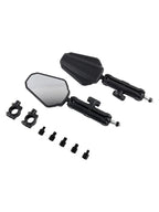 2 x Folding Rearview Mirrors for Motorcycles Enhance Your Riding Experience