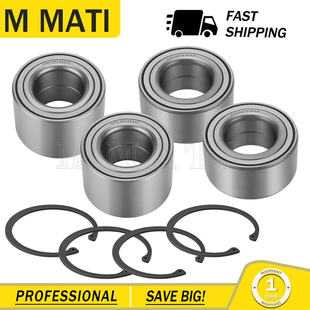 Front & Rear Wheel Bearing Kit for Kawasaki Teryx KRX 1000 (2020–2023) 92045-0919 92045-0920