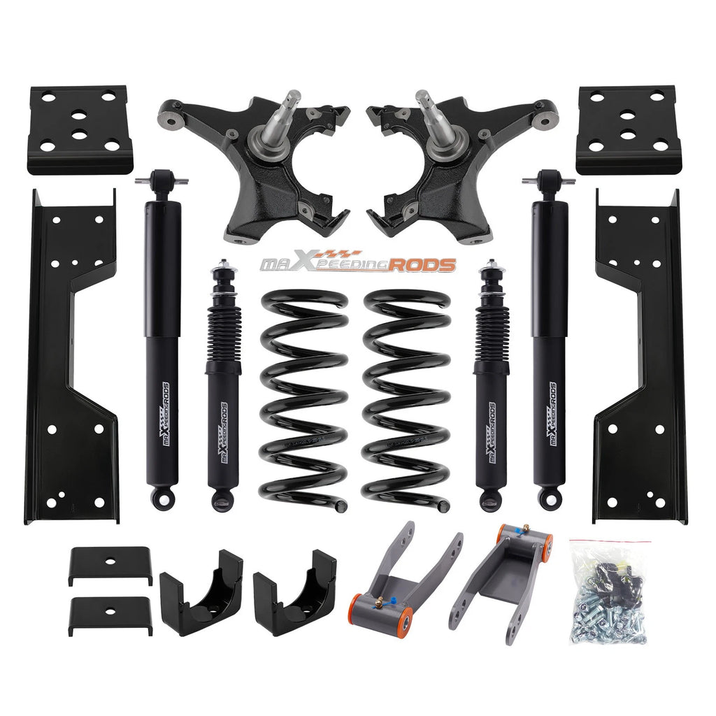 2WD Lowering Kit C-Notch Flip Kit for Chevy GMC C1500 1988-1998 V8