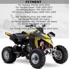 Front Shock Absorbers for Yamaha Raptor 660R 700 700R (2001–2014)