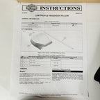 Low Profile Rear Seat Pillion for Harley-Davidson Road Glide (2023–2026) 52400329