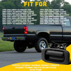 Tailgate Handle Bezel Set with Clips for Chevy Silverado Sierra (2001-2007)