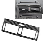 Carbon Fiber Center Console Air Vent Outlet Cover Trim for BMW X3 E83 (2004–2010)