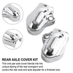 Rear Bar Shield Axle Nut Covers for Harley V-Rod VRSC Night Rod (2002–2017)