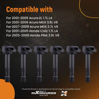 6PCS Ignition Coil for Acura MDX Honda Pilot 3.5L V6 (2001–2008) 30520RDJA01 UF400